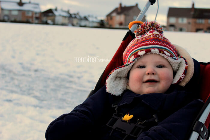 Eva Joy likes the snow